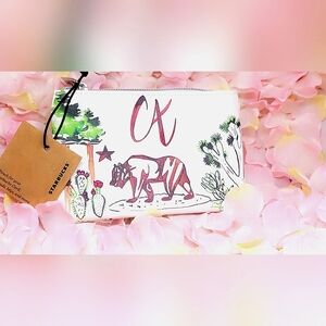 CA starbucks coin purse